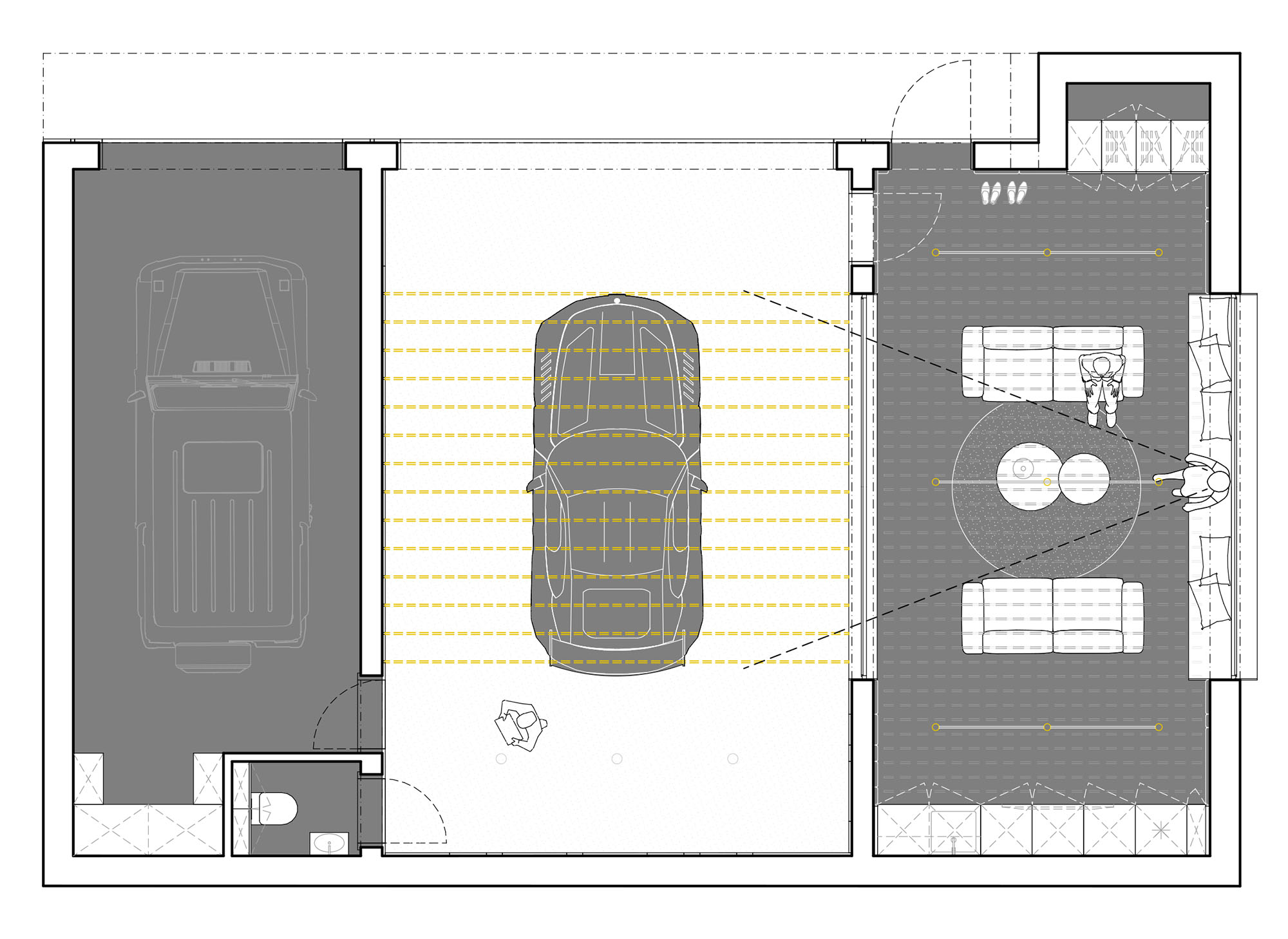 Grundriss Garage